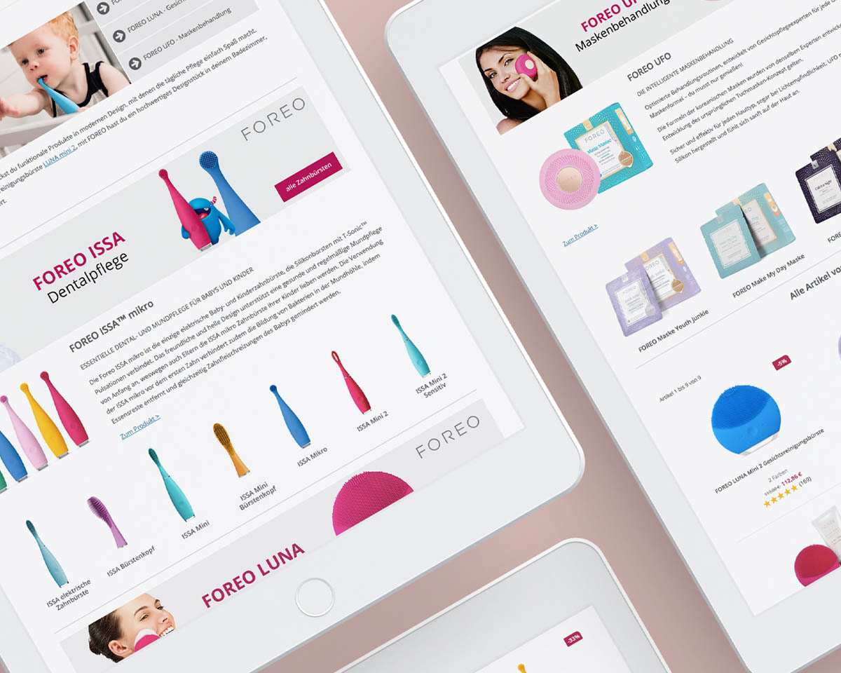 Foreo Web Banners
